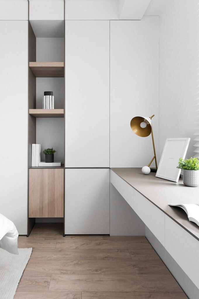 Realisaties | Dressing, inbouwkast en haardwand op maat
